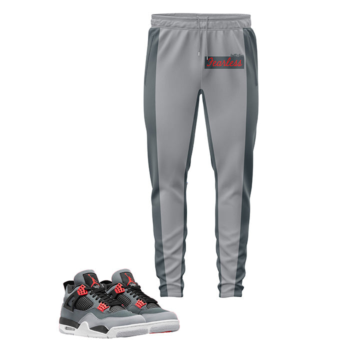 Fearless | Air Jordan 4 Infrared Lightning Inspired Jogger |