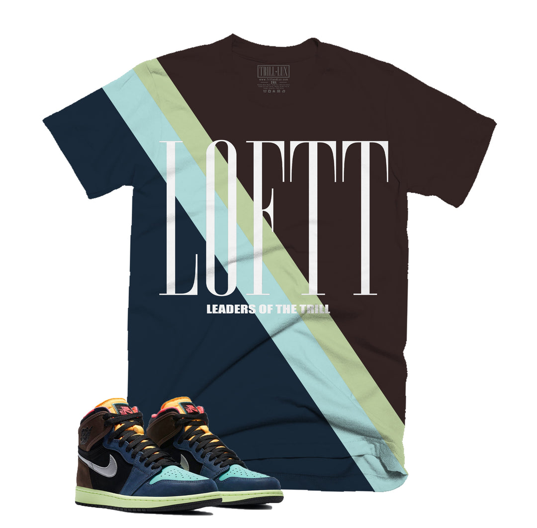 CLEARANCE - Leaders of The Trill Tee V2.| Retro Air Jordan 1 Bio Hack Colorblock T-shirt