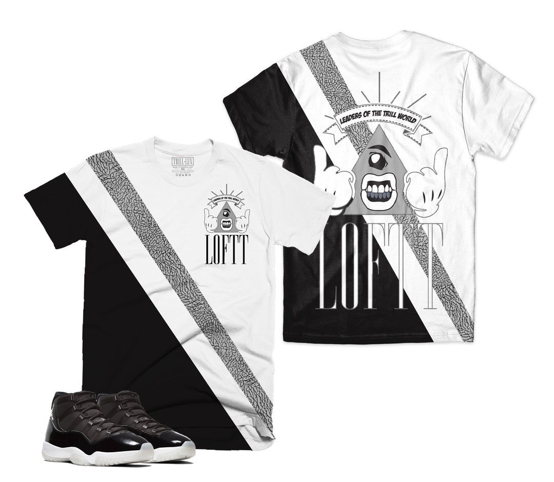 LOFTT LEADERS OF THE TRILL | Retro Air Jordan 11 Jubilee T-shirt |