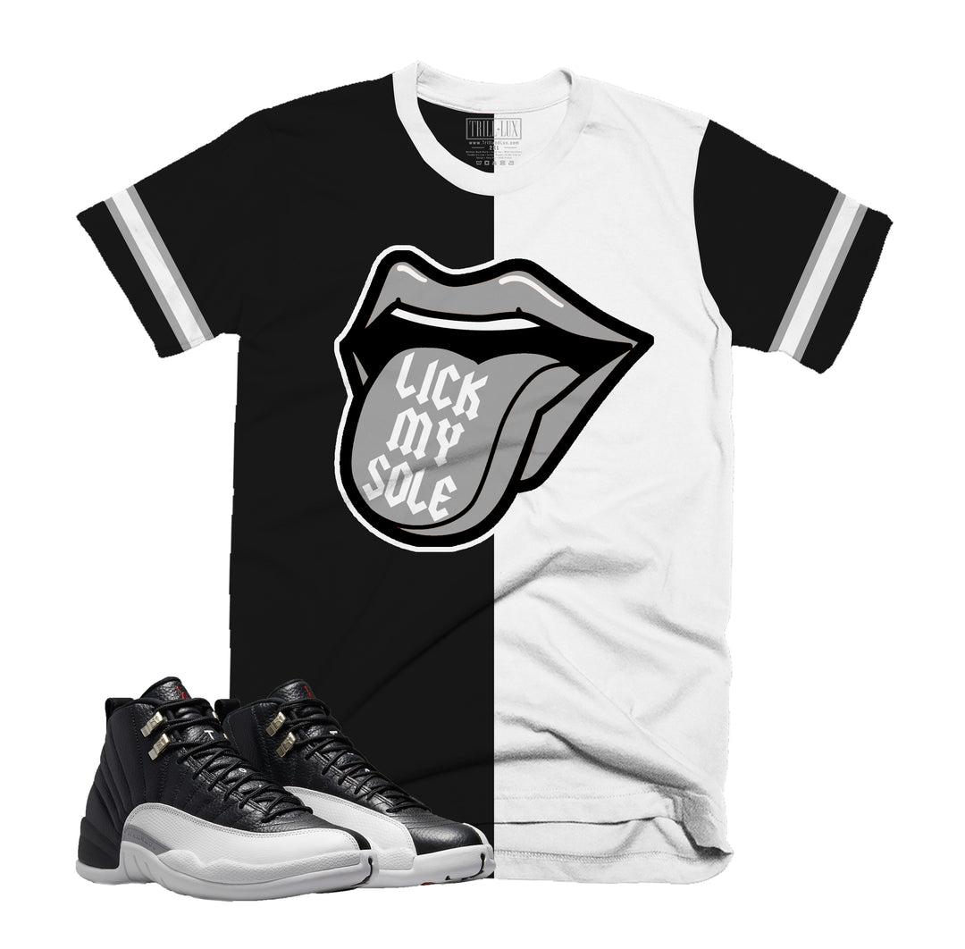 Lick My Sole Tee | Retro Air Jordan 12 PLAYOFF T-shirt