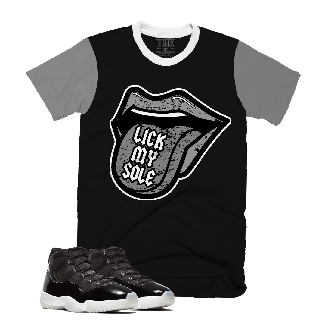 Lick My Sole | Retro Air Jordan 11 Jubilee T-shirt |
