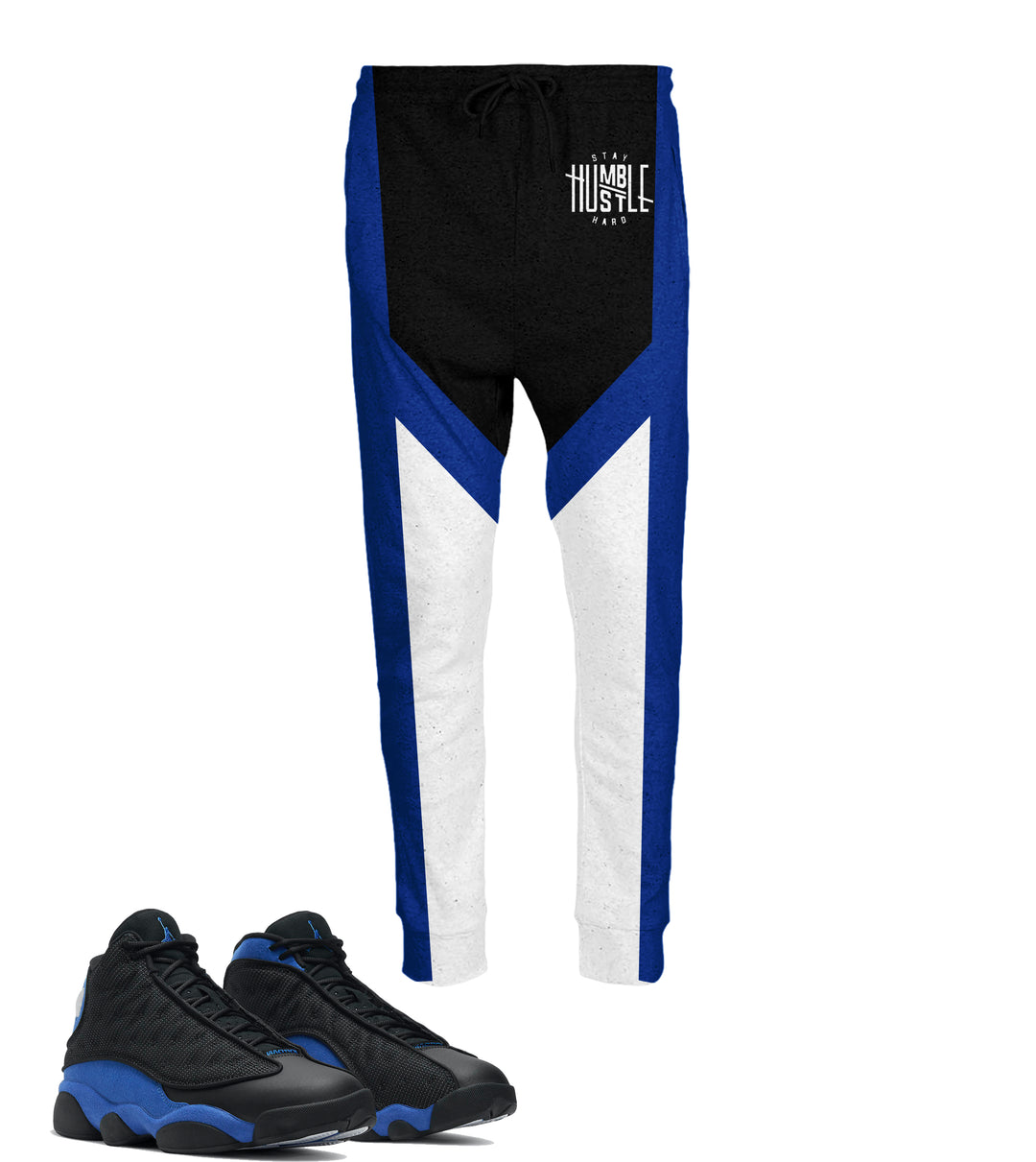 Stay Humble Hustle Hard | Air Jordan 13 Black Royal Inspired Jogger |
