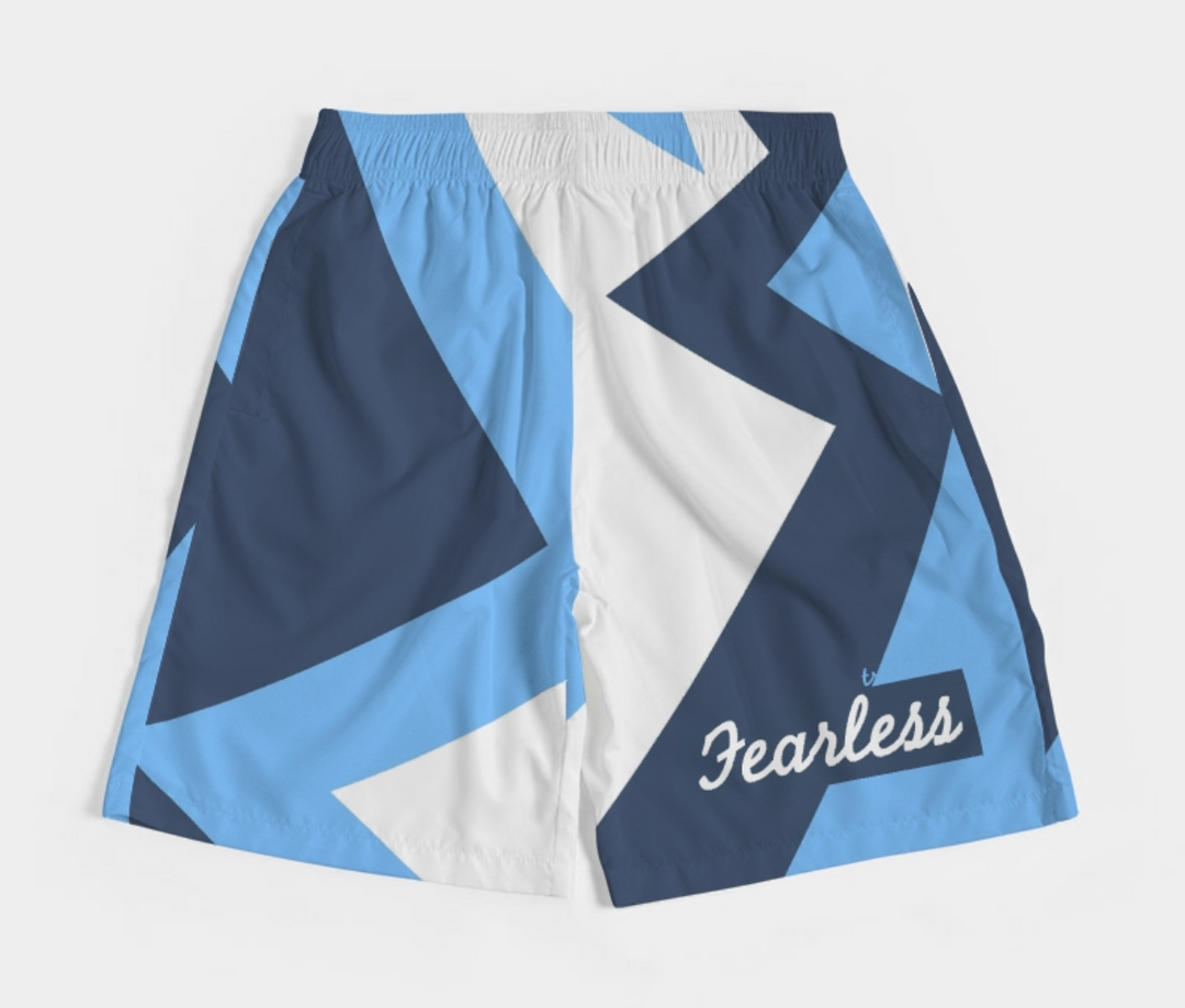 Fearless | Air jordan 6 UNC Inspired Jogger Shorts
