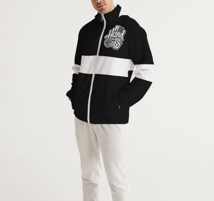 No Hand Outs | Air Jordan 12 Playoff Windbreaker