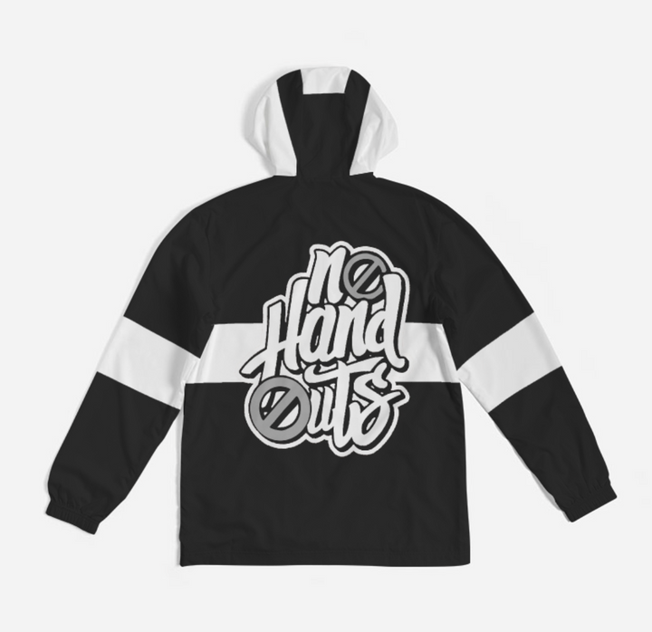 No Hand Outs | Air Jordan 12 Playoff Windbreaker