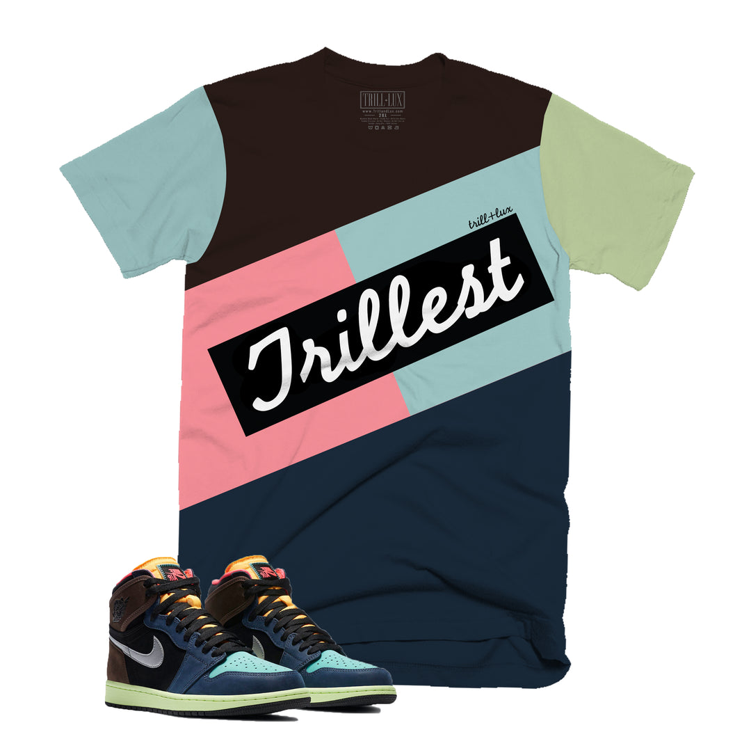 TRILLEST Tee | Retro Air Jordan 1 Bio Hack Colorblock T-shirt