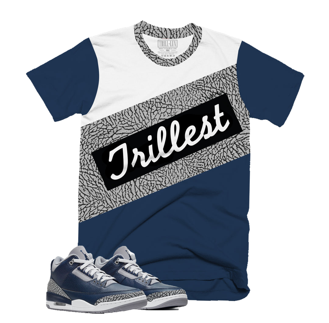 Trillest Tee | Retro Jordan 3 Midnight Navy T-shirt |
