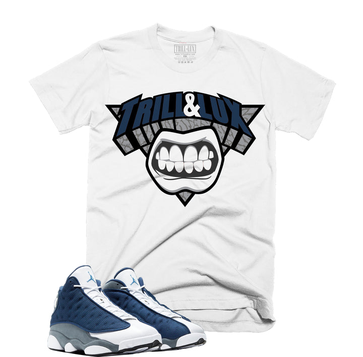 Trill & Lux Grill Tee | Retro Air Jordan 13 Flint Inspired |