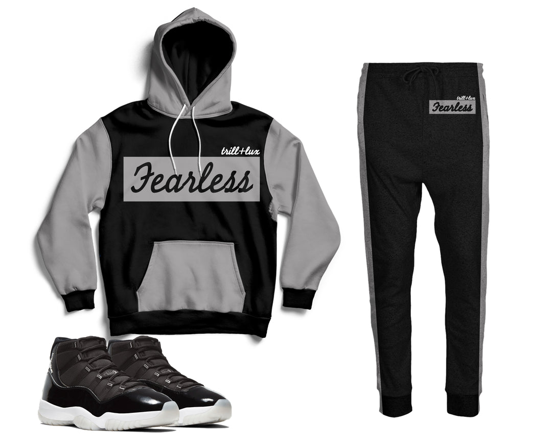 Fearless | Air Jordan 11 Jubilee Inspired Jogger and Hoodie Suit |