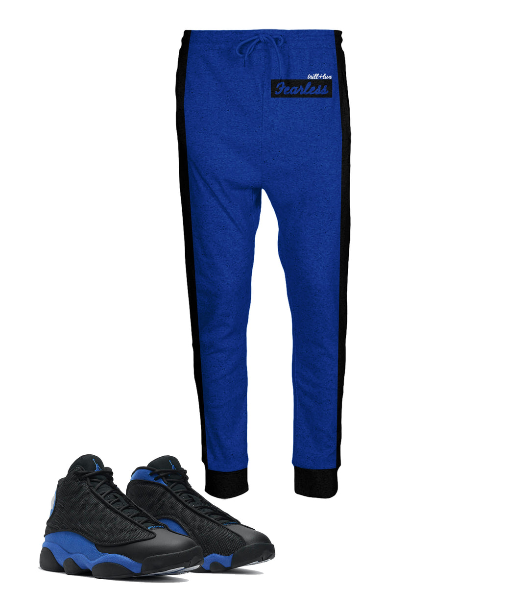 CLEARANCE - Fearless | Air Jordan 13 Black Royal Inspired Jogger |
