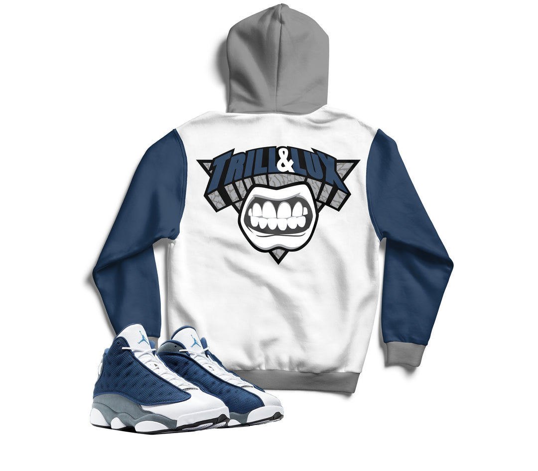 Trill & Lux | Air Jordan 13 Flint Inspired Jogger and Hoodie Suit |