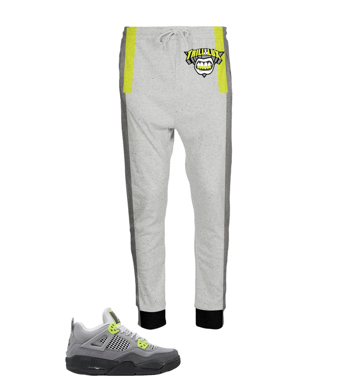 CLEARANCE - Trill and Lux | Retro Jordan 4 Volt |  95 Neon | Inspired Jogger | Air Max 95
