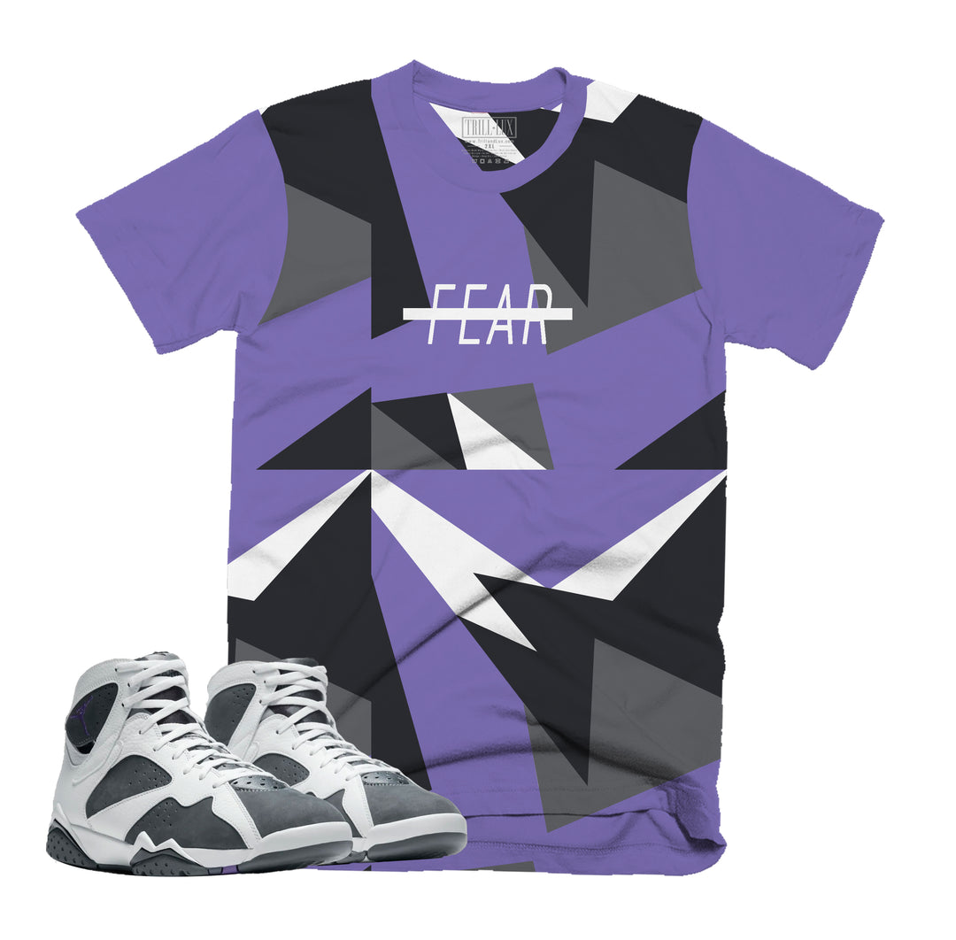 Fearless Tee | Retro Air Jordan 7 FLINT Colorblock T-shirt