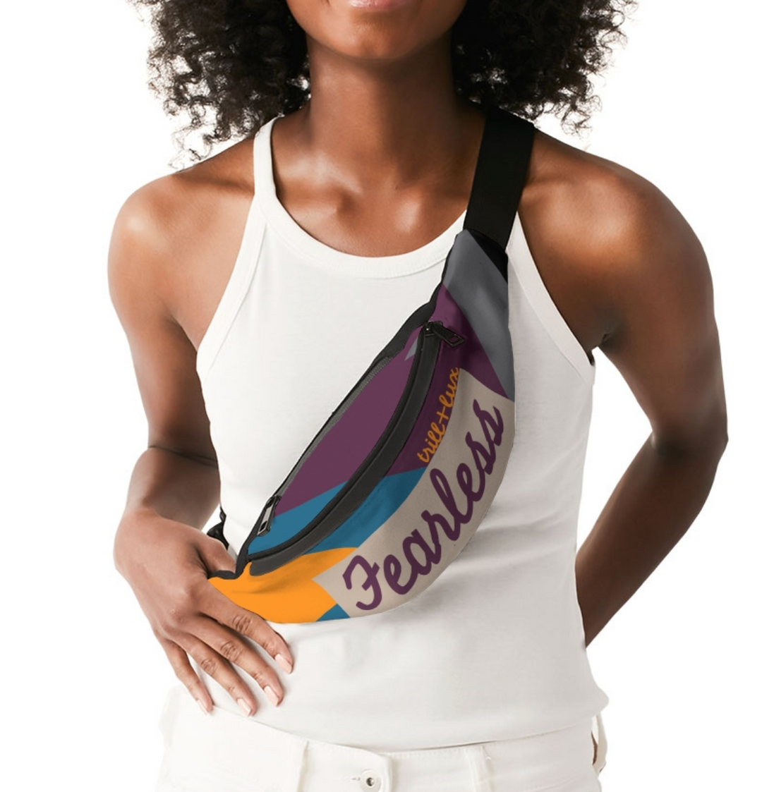 Fearless jordan 6 Bordeaux Crossbody Sling Bag