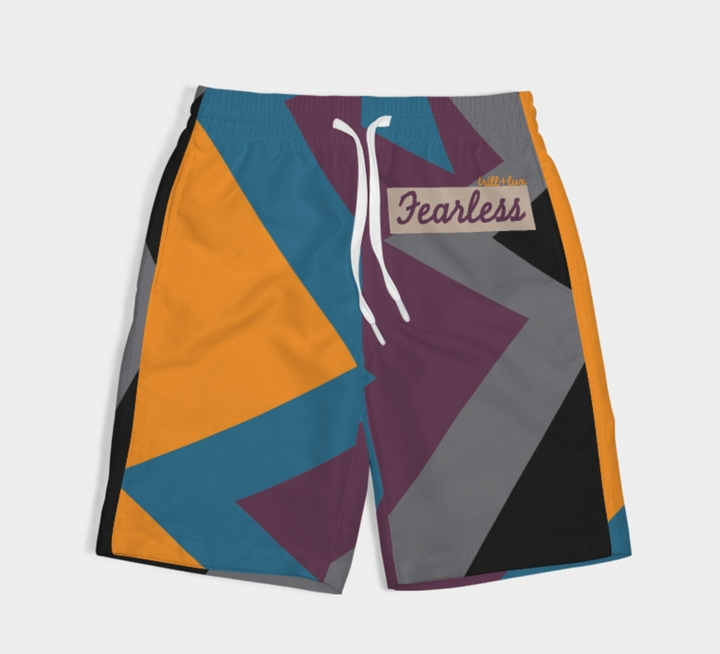 KIDS | Jordan 6 Bordeaux Inspired | Swim Shorts
