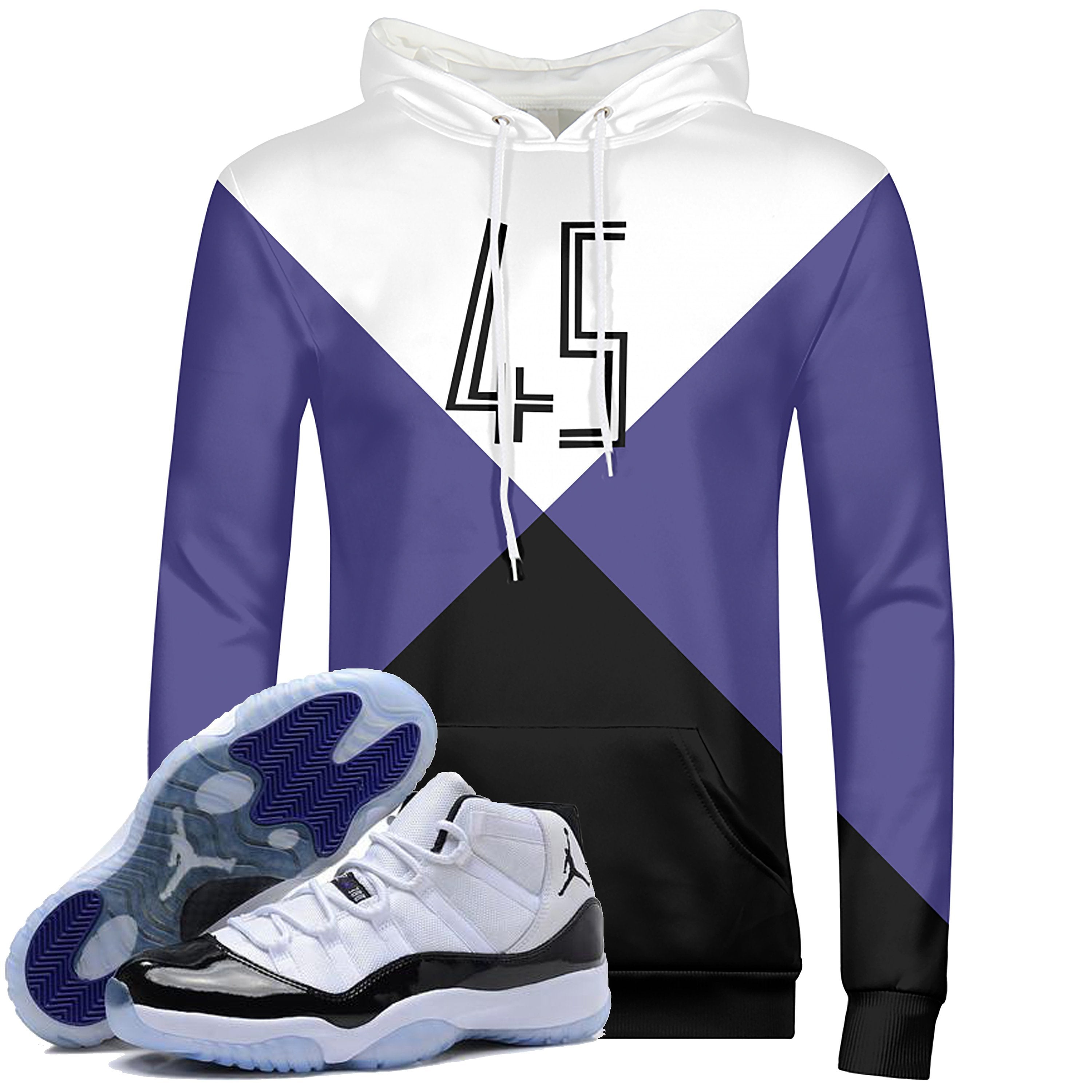 jordan concord 11 hoodie