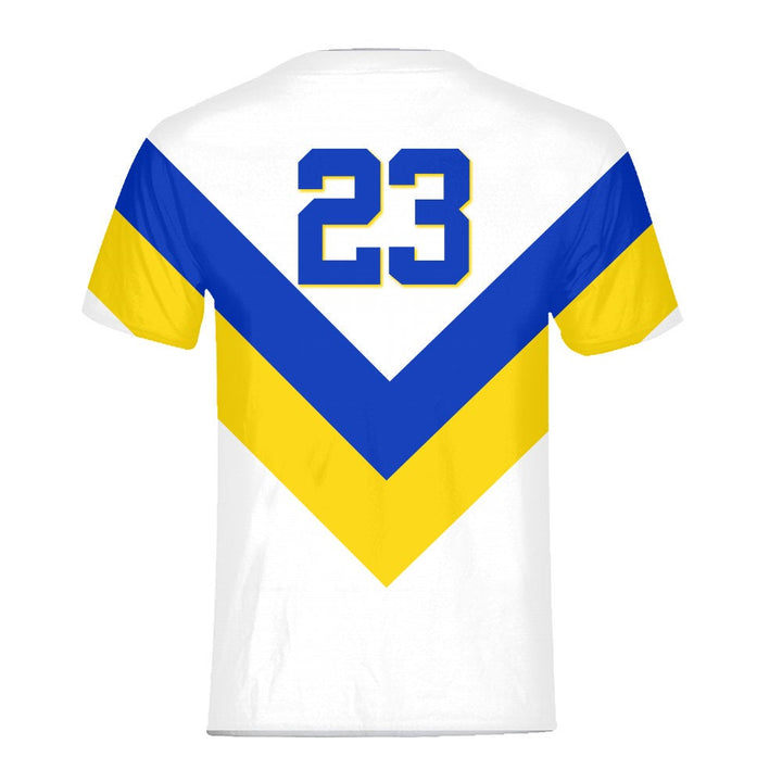 CLEARANCE - Tribe | Retro Laney Jordan 5 Colorblock T-shirt
