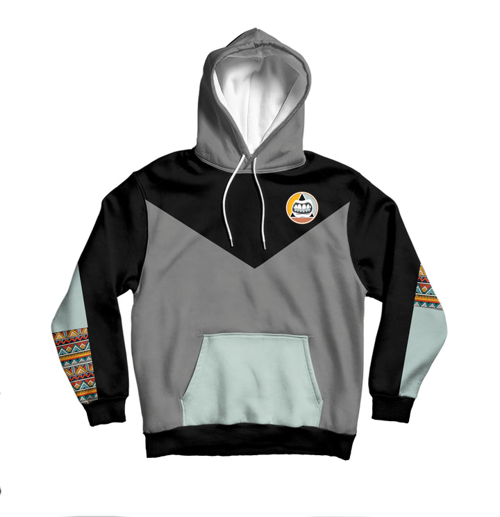 CLEARANCE - Trill N7 PENDLETON inspired Hoodie | Retro Jordan 8 Colorblock Hoodie |
