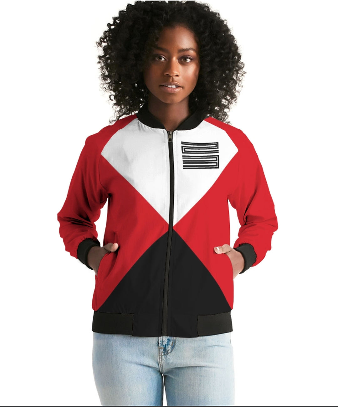 Trill and Lux |  Air jordan 11 Bred Inspired | Women 23 Bomer Jacket |