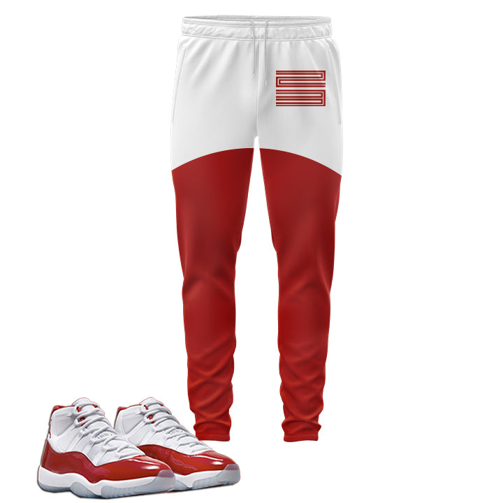 23 Jogger | Jordan 11 Cherry Red Inspired | Retro