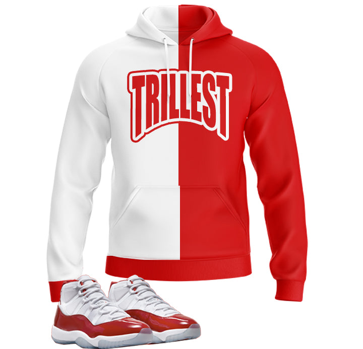 Trillest | Jordan 11 Cherry Red Inspired Hoodie |