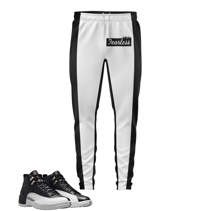 Fearless Jogger | Jordan 12 playoff Flight Inspired | Retro