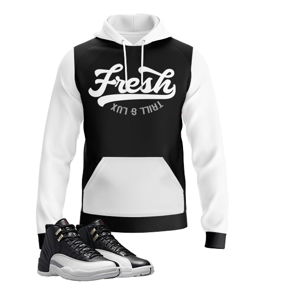 Fresh | Jordan 12 Playoff Flight Inspired Hoodie |