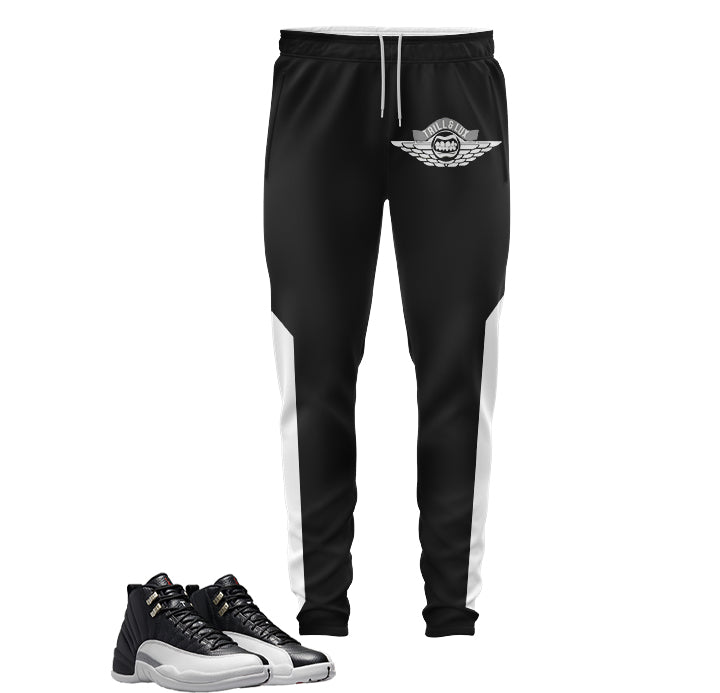 Flight Jogger | Jordan 12 Playoff Flight Inspired | Retro