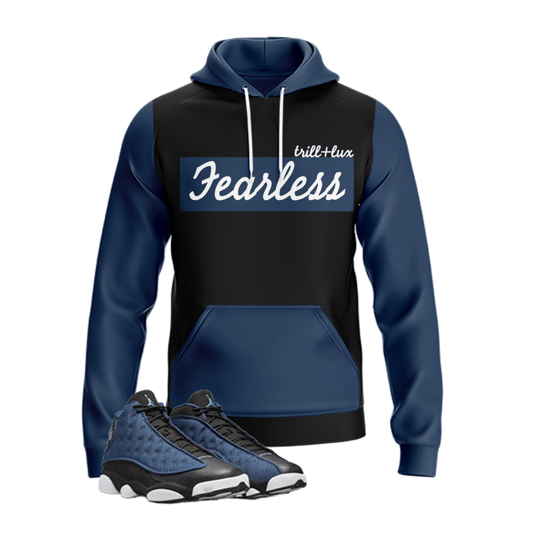 Fearless | Jordan 13 Navy Inspired Hoodie |