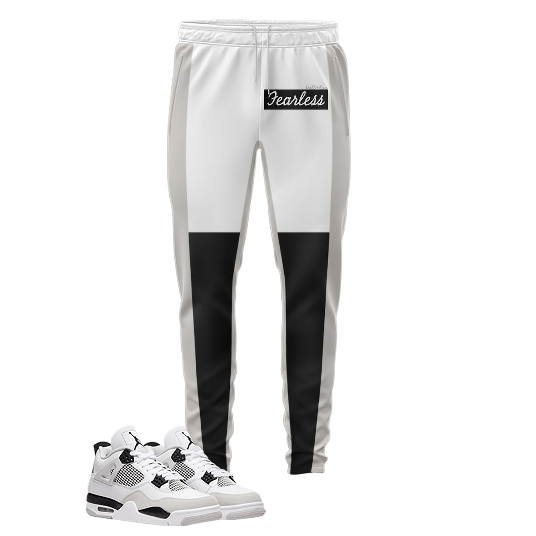 Fearless Jogger | Jordan 4 Military Black Inspired | Retro