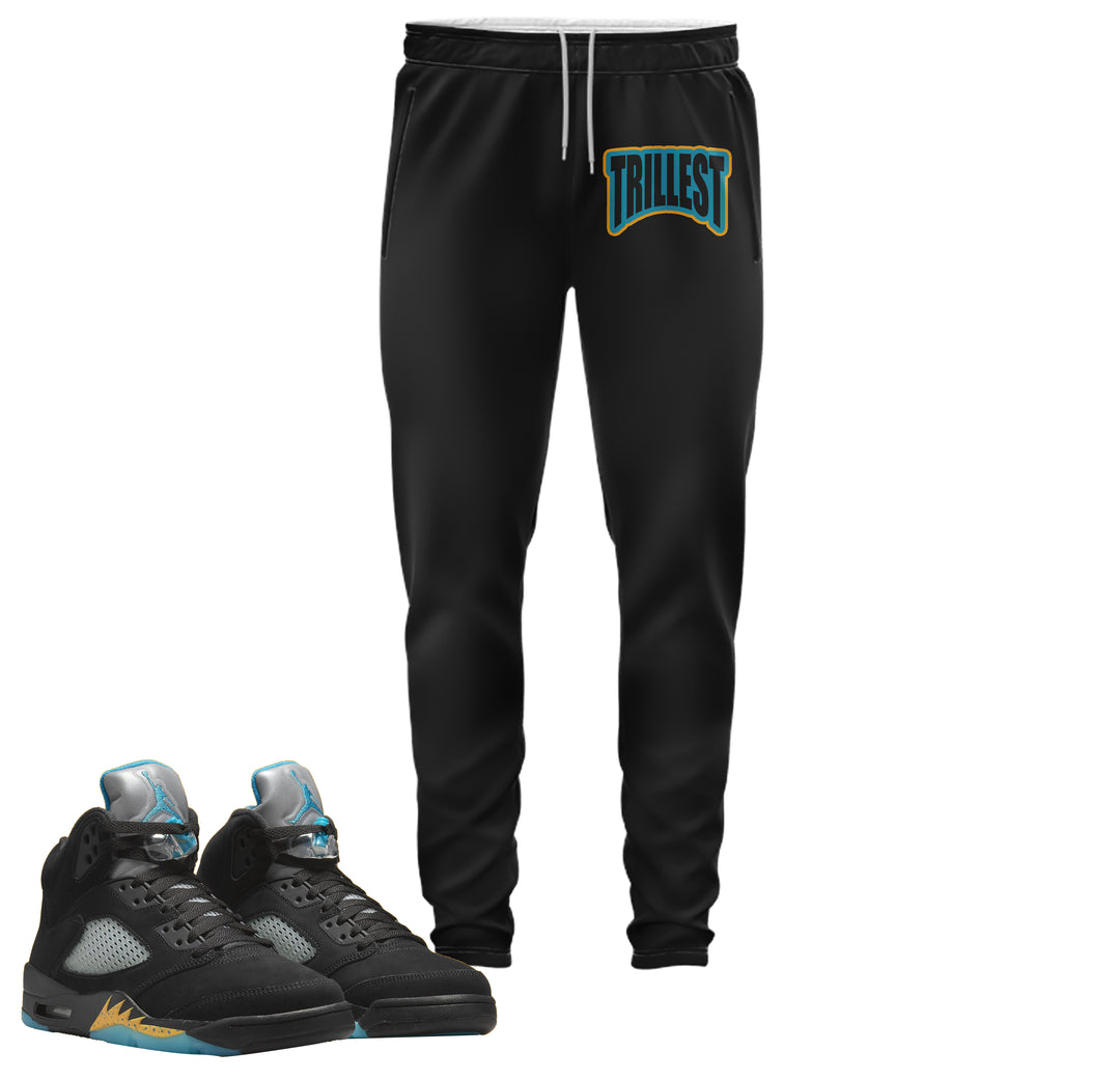 Trillest | Retro Jordan 5 Aqua Jogger