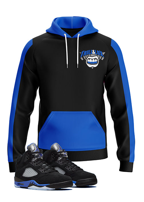 Trill | Jordan 5 racer blue Inspired Hoodie |