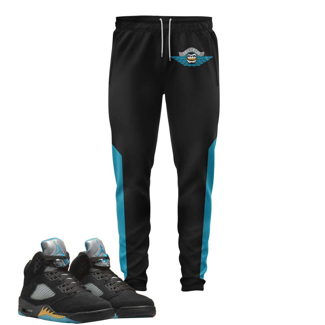 Flight | Retro Jordan 5 Aqua Jogger