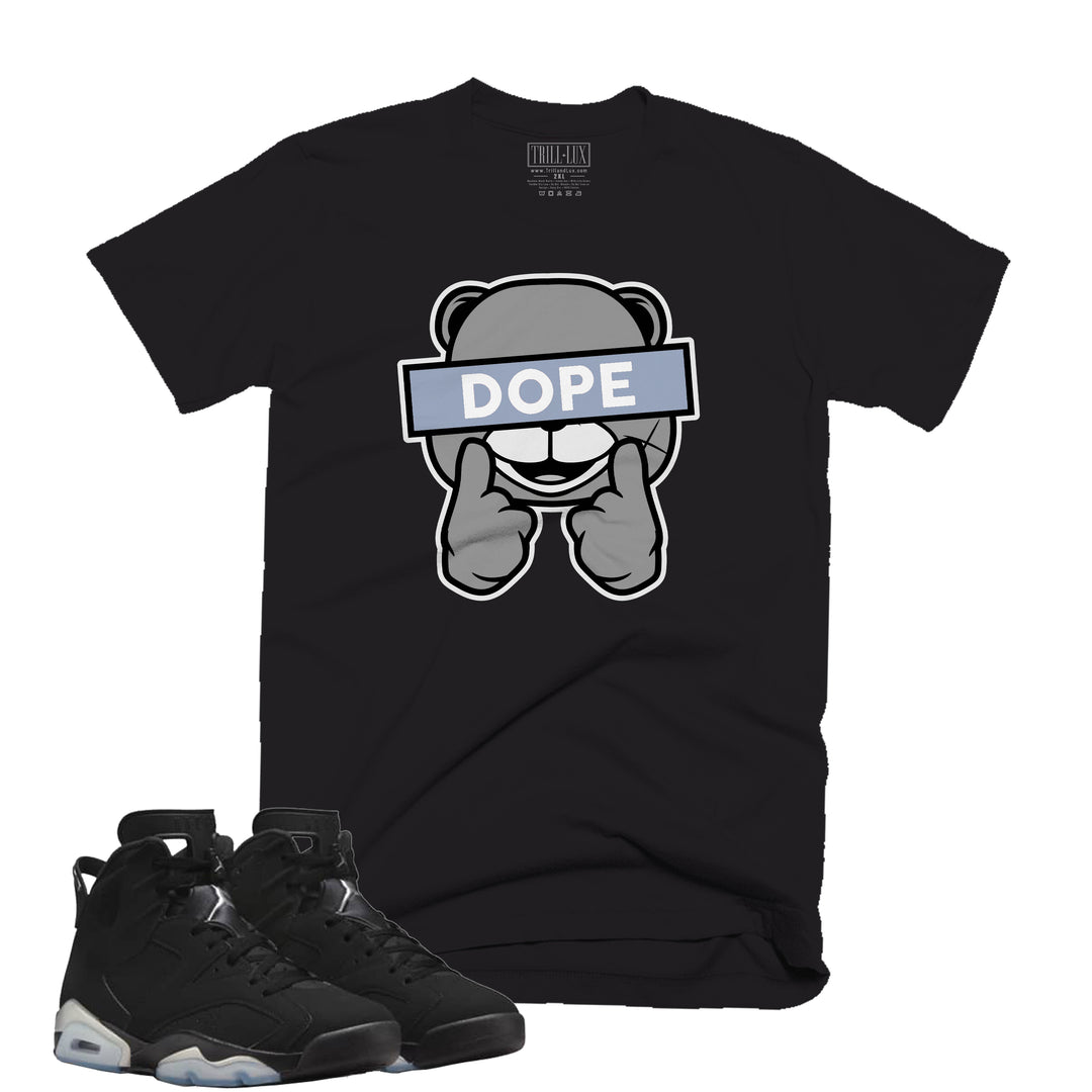 Dope Tee | Retro Air Jordan 6 Metallic Silver T-shirt