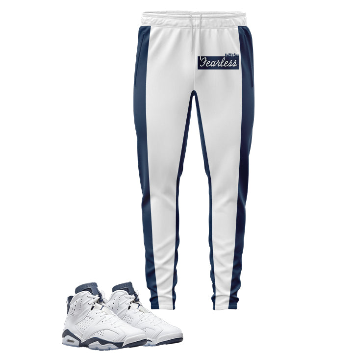 Fearless Jogger | Jordan 6 Midnight Navy Inspired | Retro Jordan