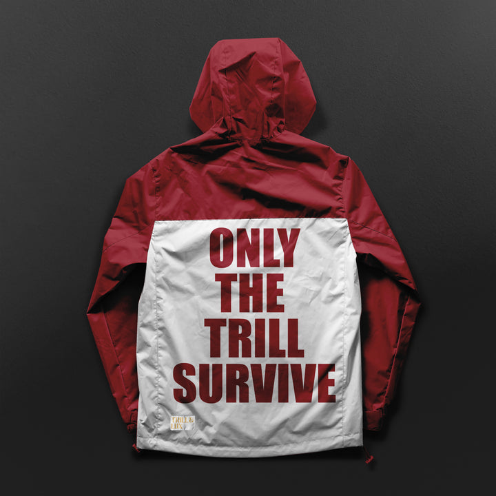 Only The Trill Survive | Air Jordan 7 Cardinal Windbreaker