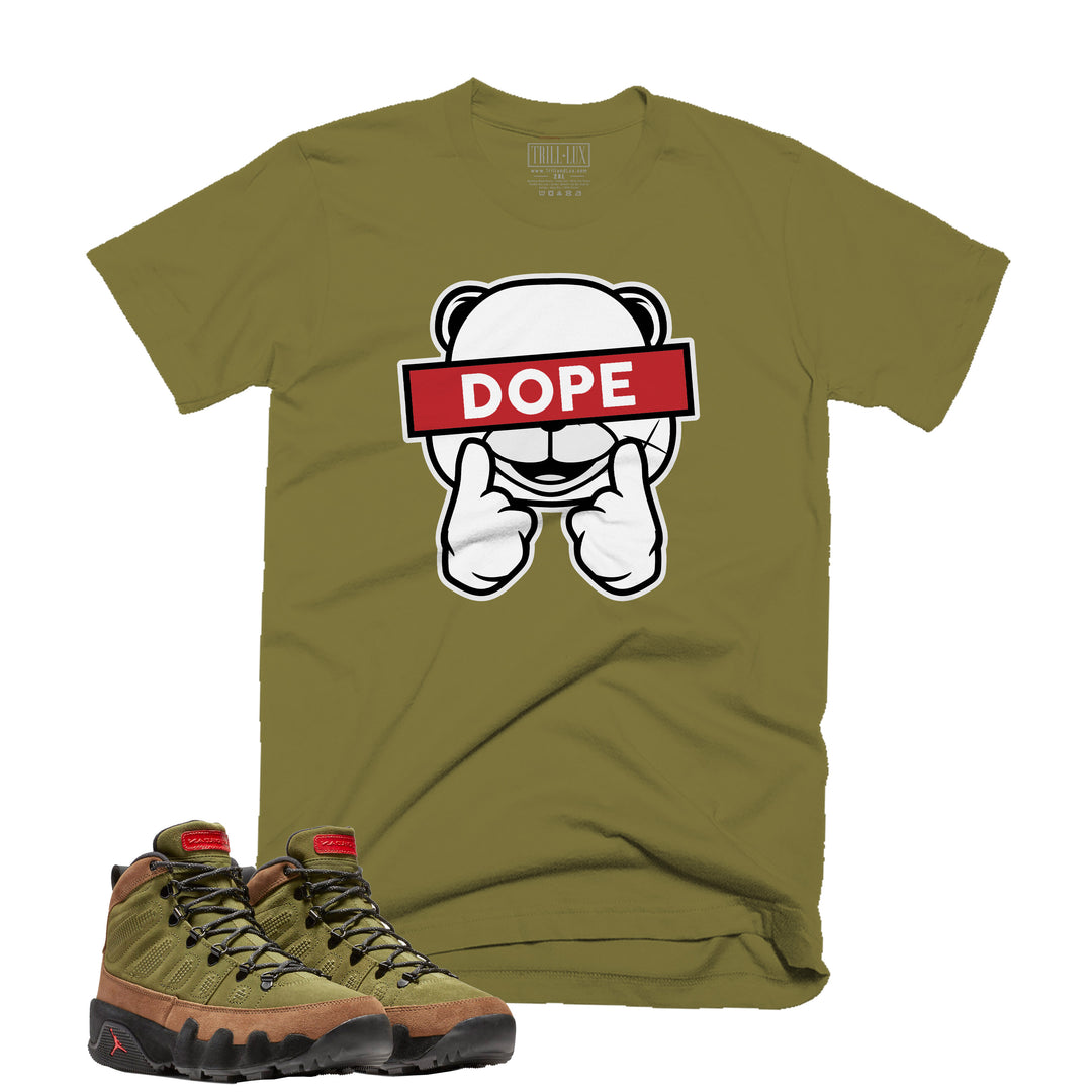 Dope Tee | Retro Air Jordan 9 (NRG Boots) Beef And Broccoli T-shirt