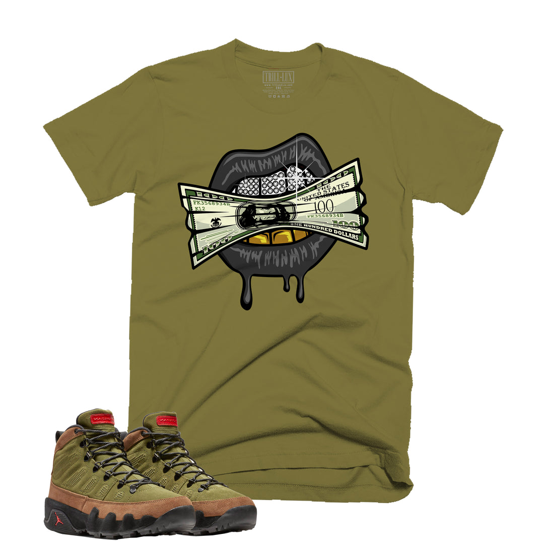 Diamond Grill Tee | Retro Air Jordan 9 (NRG Boots) Beef And Broccoli T-shirt