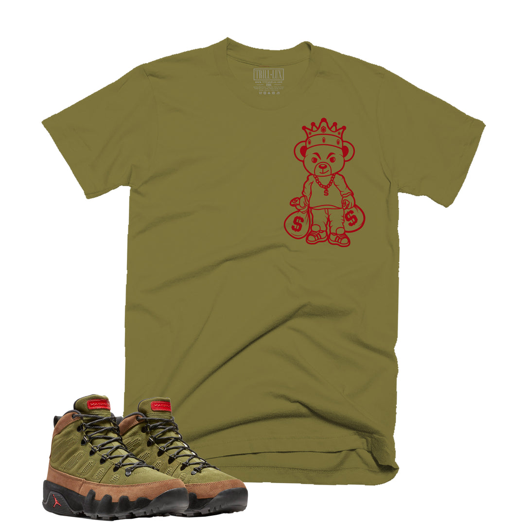 Money Bag Tee | Retro Air Jordan 9 (NRG Boots) Beef And Broccoli T-shirt