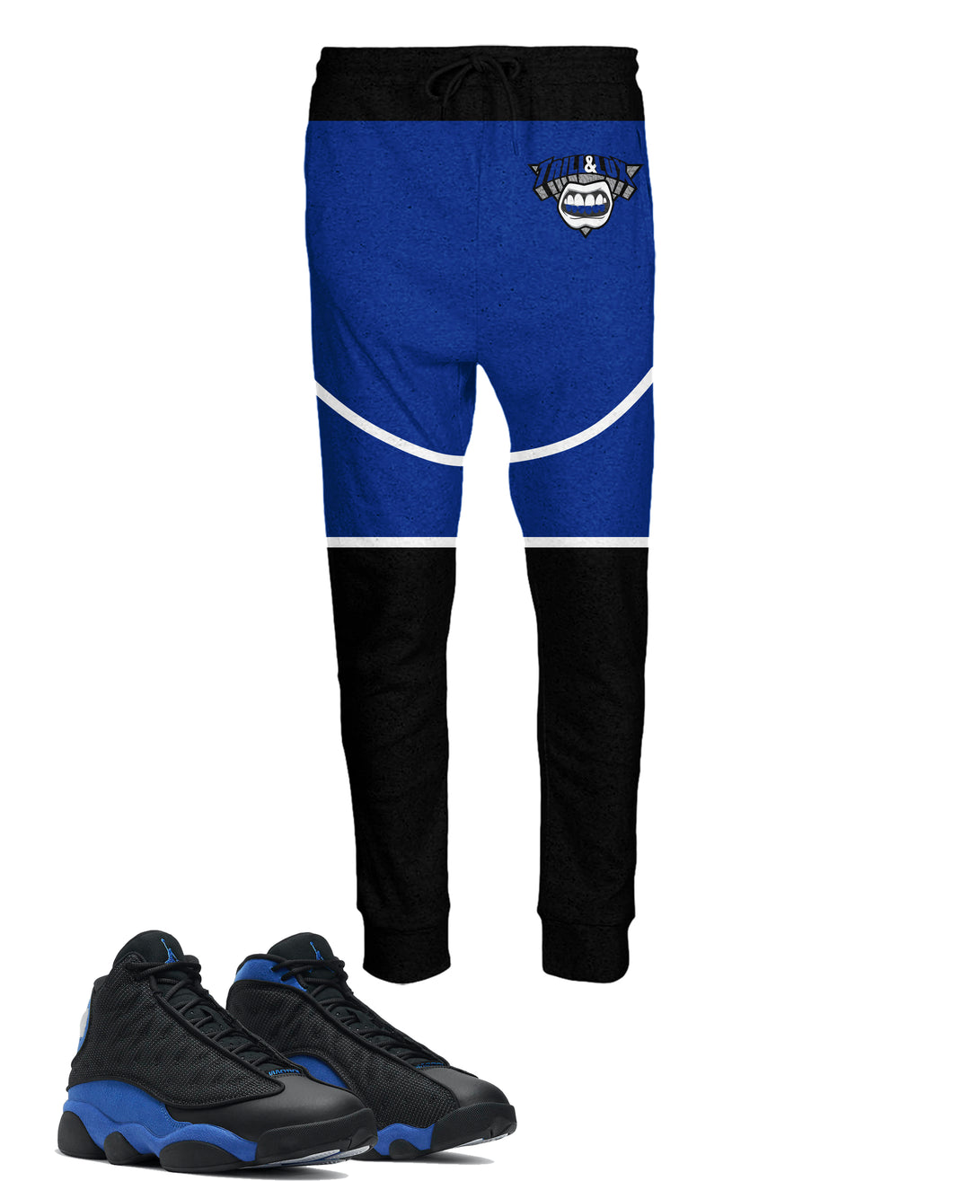 Trill Grill v2 | Air Jordan 13 Black Royal Inspired Jogger |