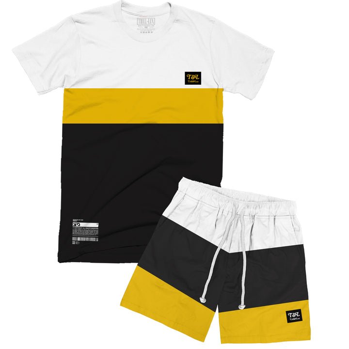 T&L | Retro Air Jordan 4 Vivid Sulfur T-shirt | Shorts