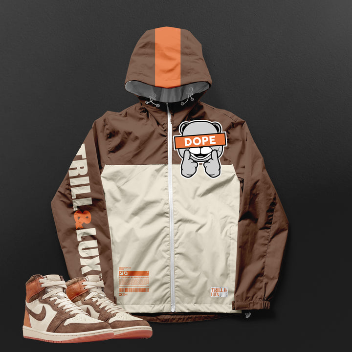 Dope | Retro Air Jordan 1 Cacao  Windbreaker