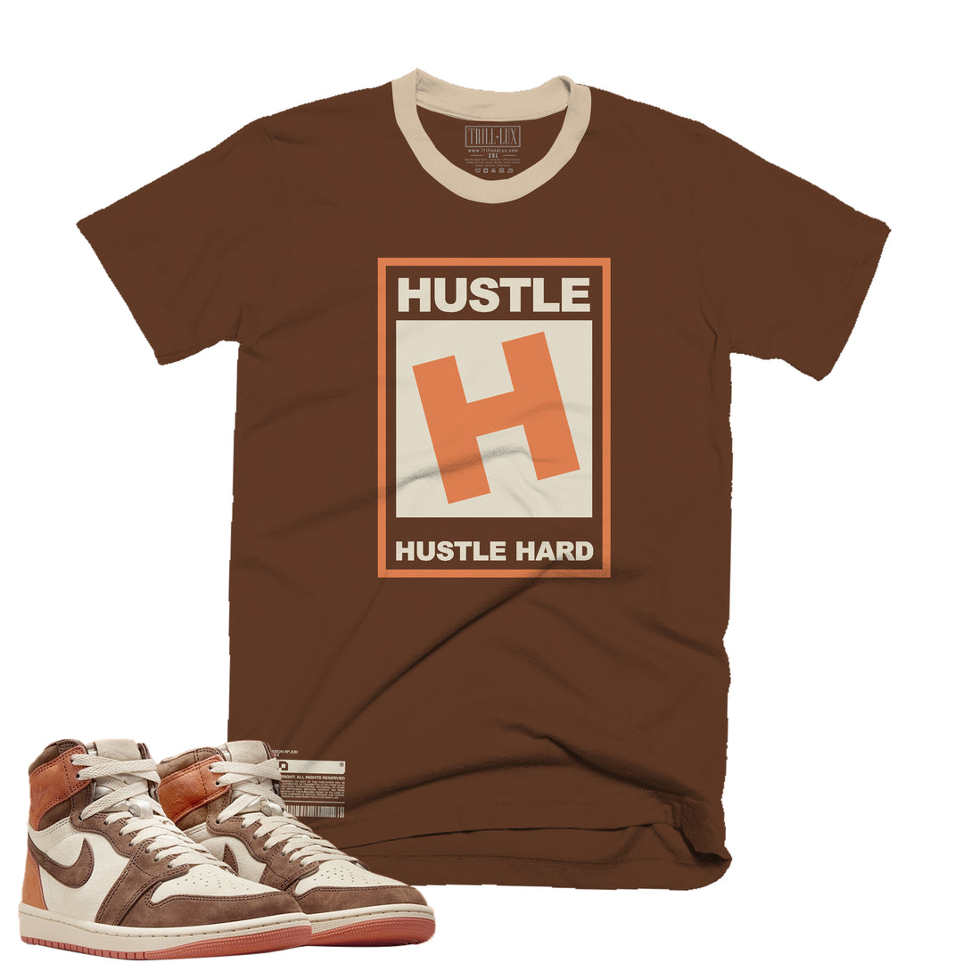 RATED HUSTLE | Retro Air Jordan 1 Cacao | Hoodie | Sweatshirt | Hat | Joggers