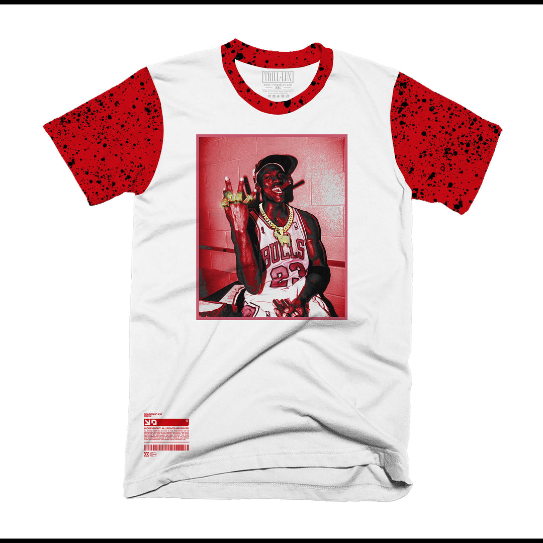 GOAT | Retro Air Jordan 4 Red Cement T-shirt | Hoodie | Sweatshirt | Hat
