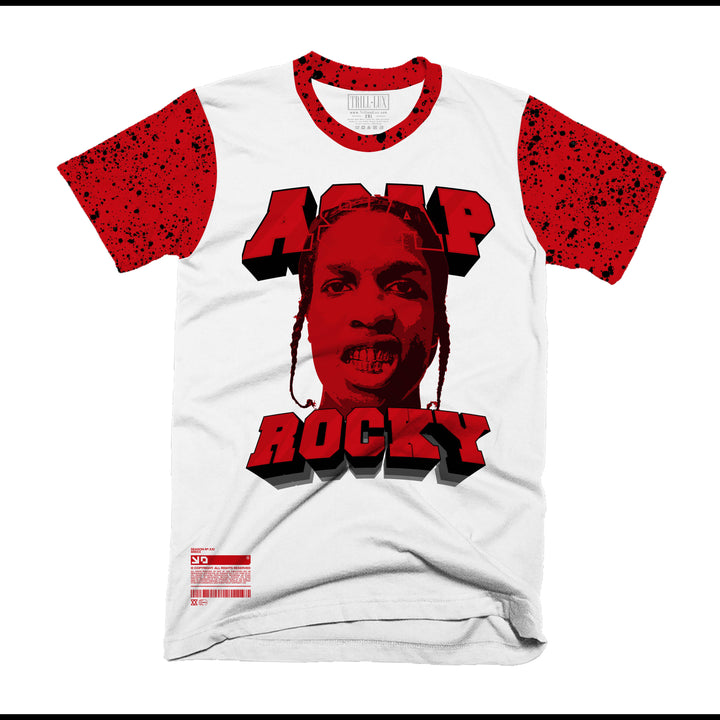 ASAP Rocky | Retro Air Jordan 4 Red Cement T-shirt | Hoodie | Sweatshirt | Hat