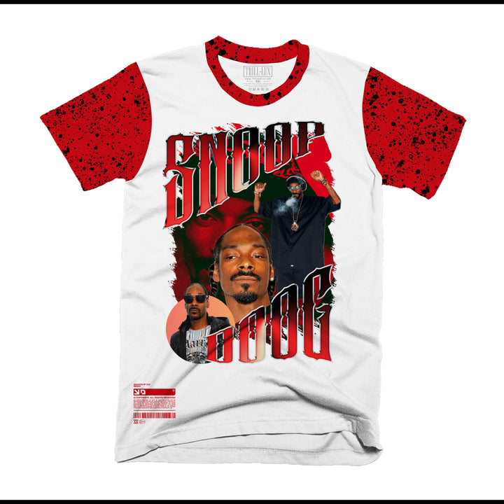 Snoop | Retro Air Jordan 4 Red Cement T-shirt | Hoodie | Sweatshirt | Hat