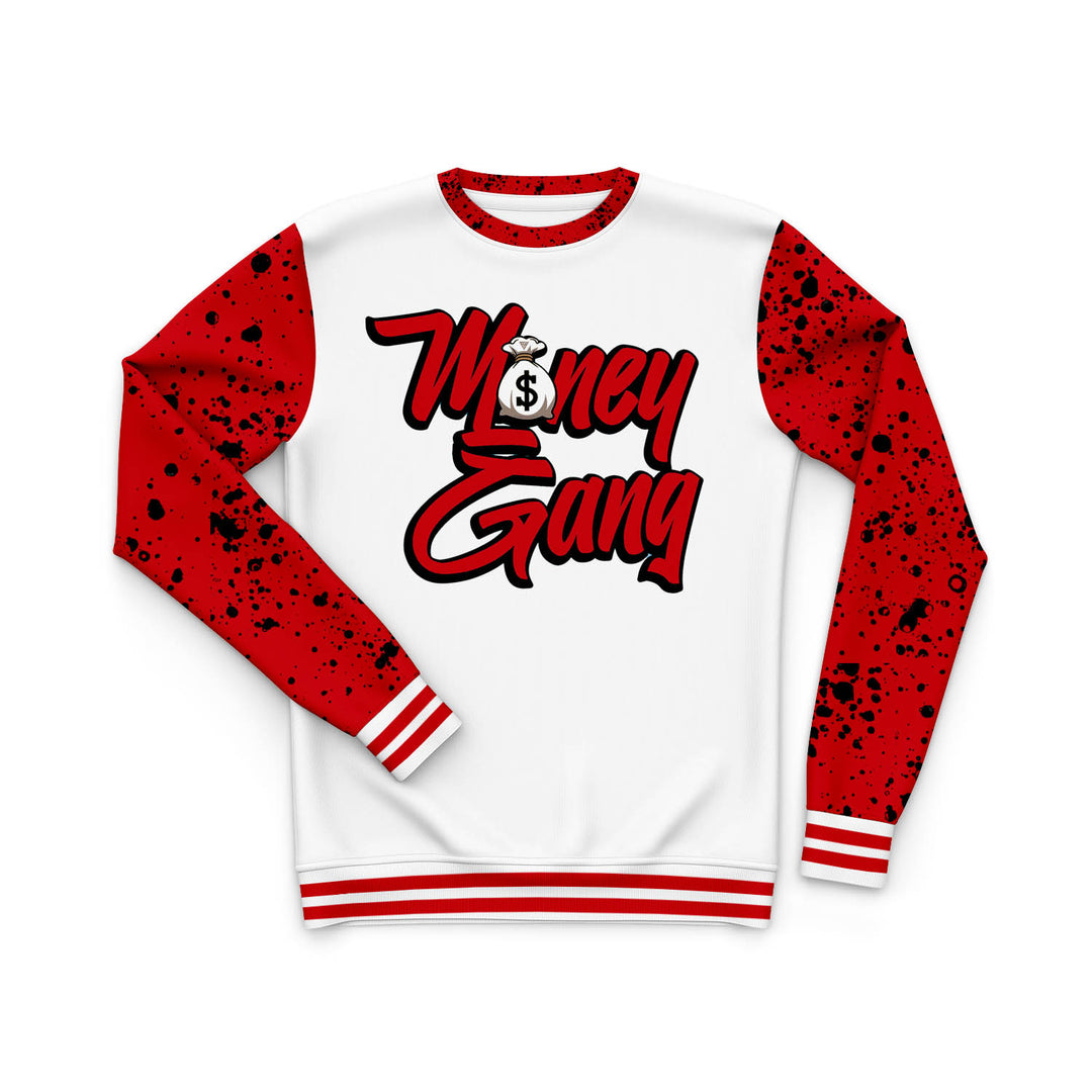 Money Gang | Retro Air Jordan 4 Red Cement T-shirt | Hoodie | Sweatshirt | Hat