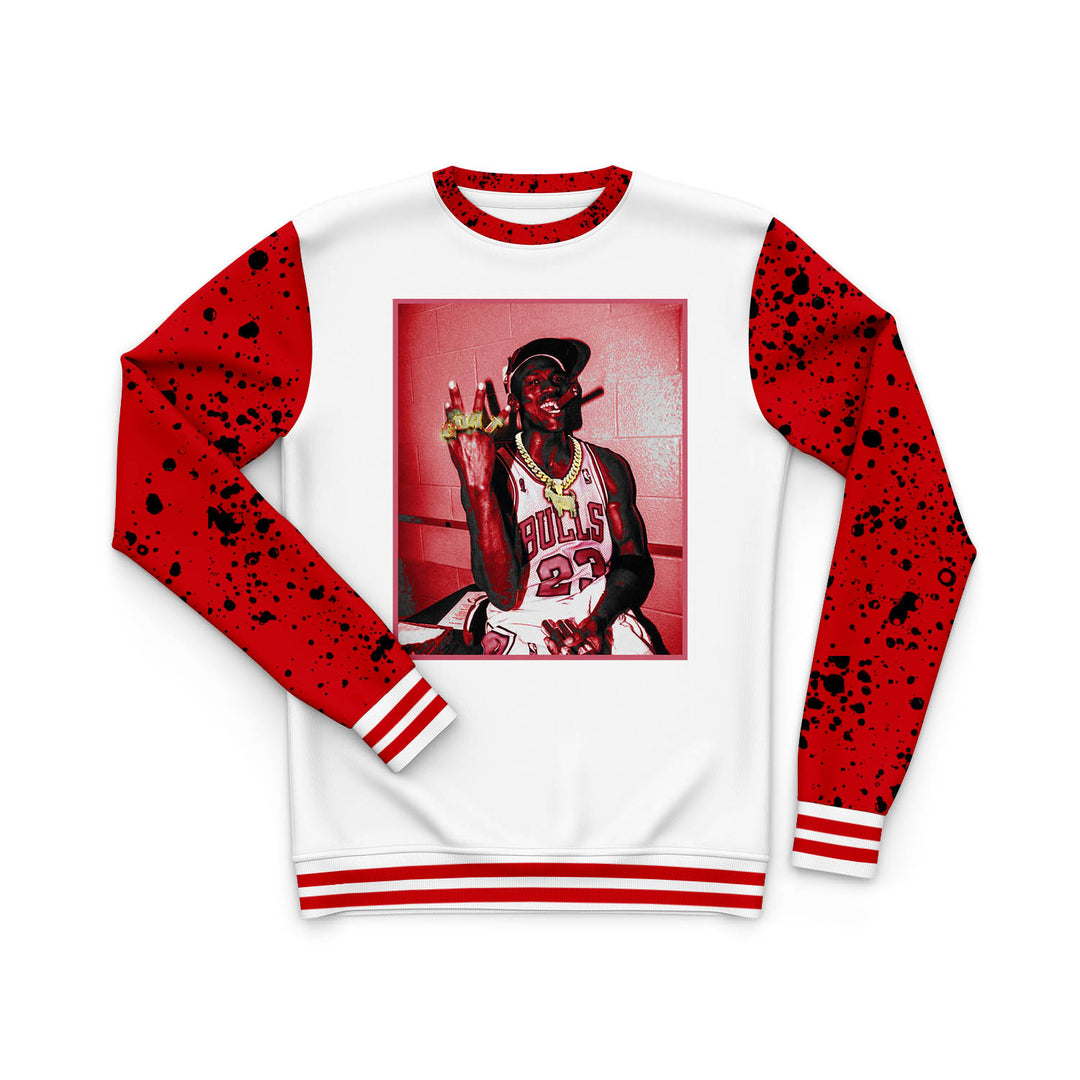 GOAT | Retro Air Jordan 4 Red Cement T-shirt | Hoodie | Sweatshirt | Hat