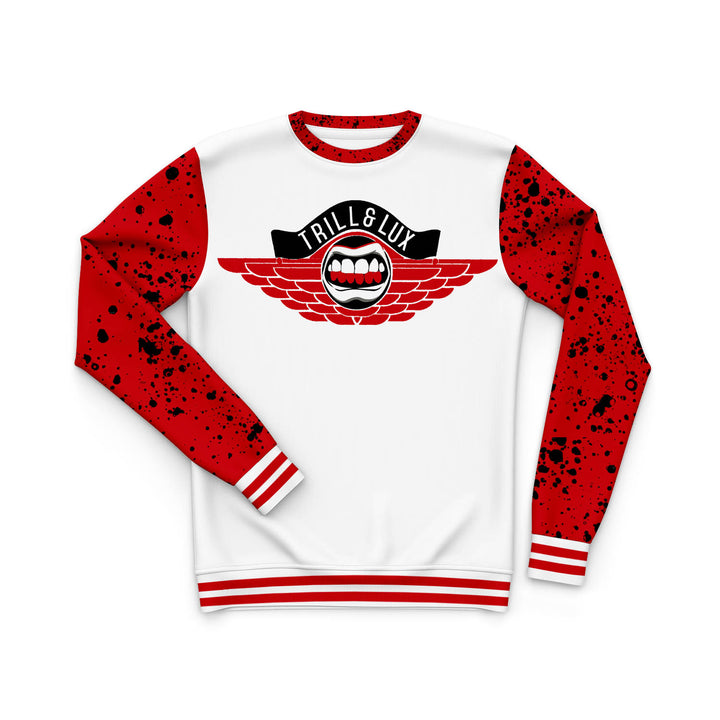 Flight | Retro Air Jordan 4 Red Cement T-shirt | Hoodie | Sweatshirt | Hat