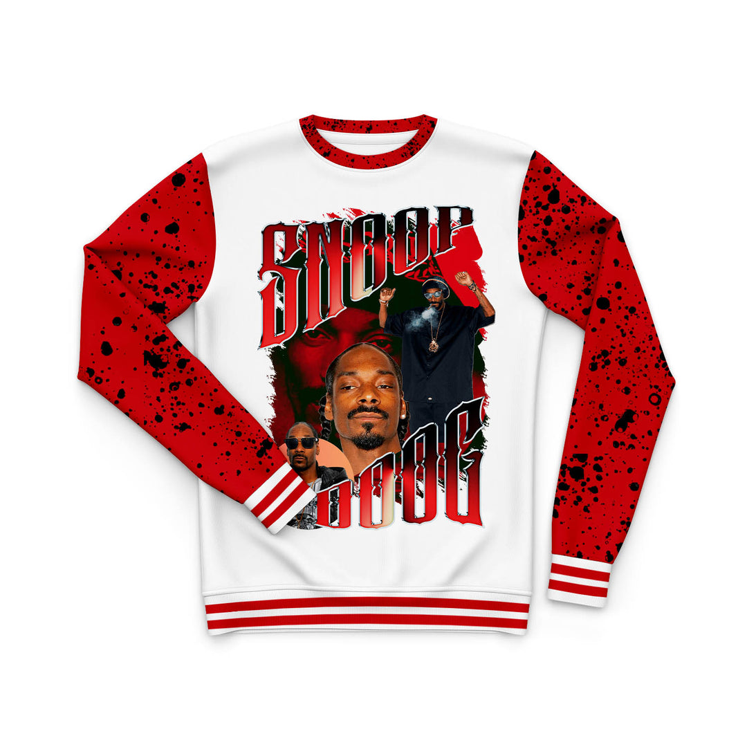 Snoop | Retro Air Jordan 4 Red Cement T-shirt | Hoodie | Sweatshirt | Hat